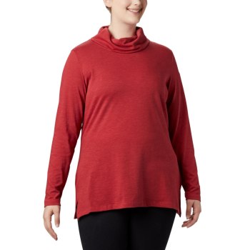 Dámské Mikiny Columbia Canyon Point Cowl Neck Plus Size Červené XKTJGH513